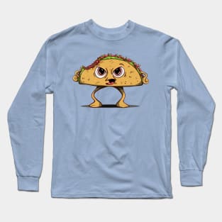 Angry Taco Long Sleeve T-Shirt